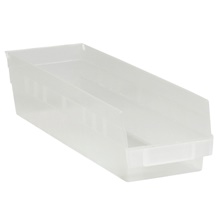 Clear Plastic Shelf Bin Boxes