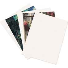 22 Point White Chipboard Pads