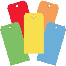 13 Pt. Shipping Tags - Assorted<br/>Color Packs