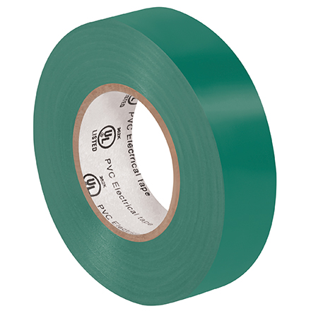 3/4" x 20 yds. Green (10 Pack) Electrical Tape