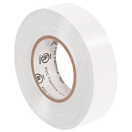 3/4" x 20 yds. White (10 Pack) Electrical Tape